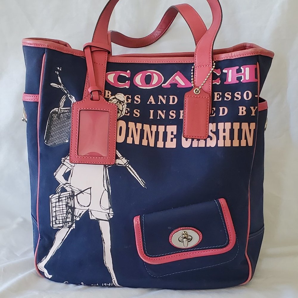 Authentic COACH Limited Edition Bonnie Cashin Travel Tote (RARE) #13530